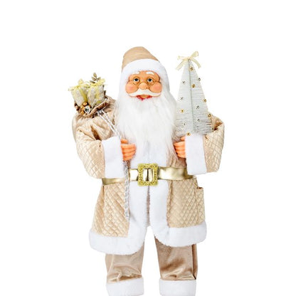 Anko 80cm Light Up Luxury Santa