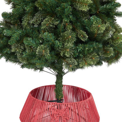 Anko Faux Rattan Bow Tree Collar