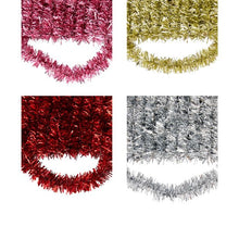 Anko 2.7m Mini Christmas Tinsel - Assorted
