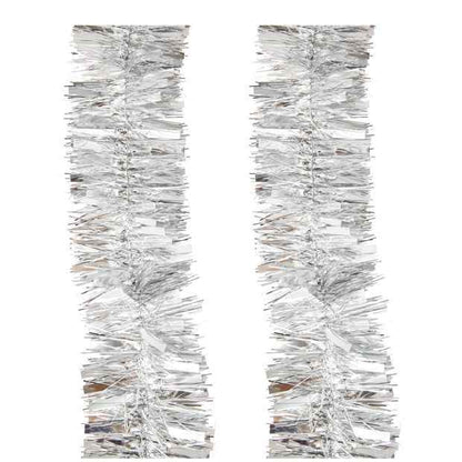 Anko 6m Silver Christmas Tinsel