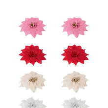 Anko 2 Pack Poinsettia Clips - Assorted