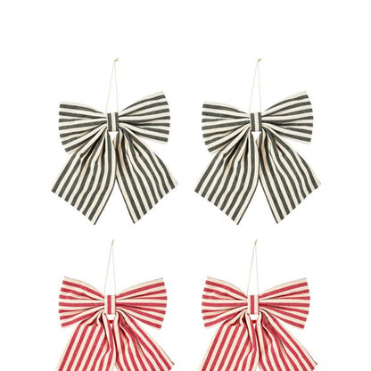 Anko 2 Pack Medium Stripe Bows - Assorted