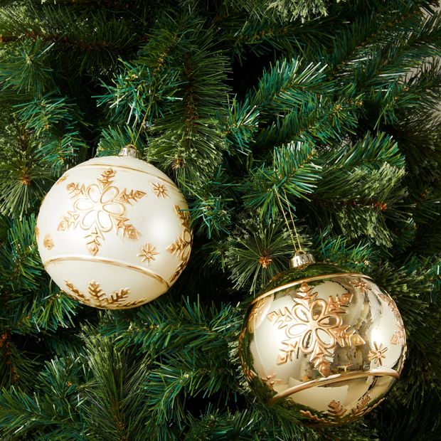 Anko Large Luxury Bauble - Assorted