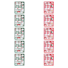 Anko 100 Pack Christmas Sticker Tags - Assorted