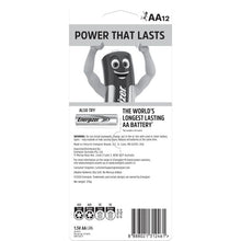 12 Pack Energizer AA Alkaline Batteries