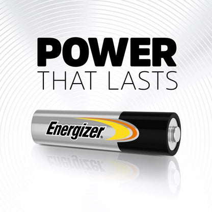 4 Pack Energizer Power AAA Alkaline Batteries