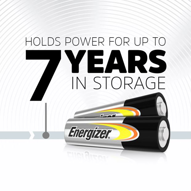 4 Pack Energizer Power AA Alkaline Batteries
