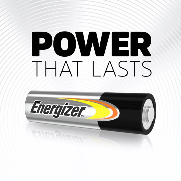 4 Pack Energizer Power AA Alkaline Batteries