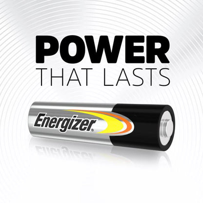4 Pack Energizer Power AA Alkaline Batteries