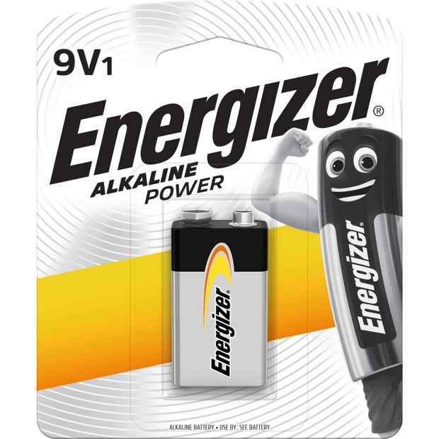 Energizer 9V Alkaline Power Battery