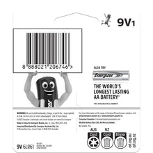 Energizer 9V Alkaline Power Battery