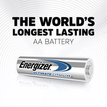 4 Pack Energizer Ultimate AA Lithium Batteries