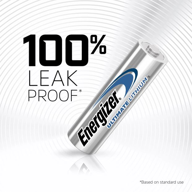 4 Pack Energizer Ultimate AA Lithium Batteries