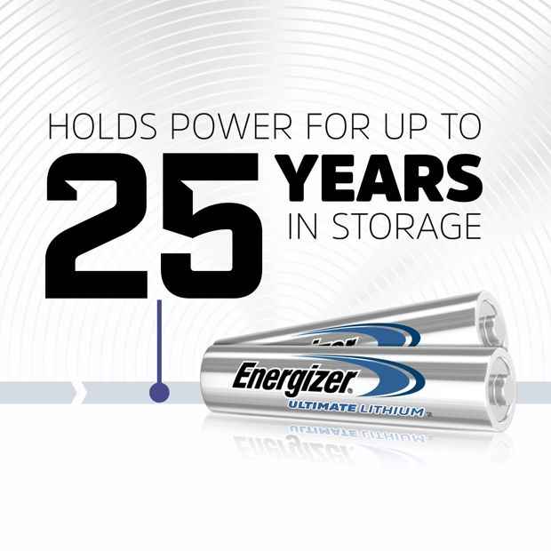 4 Pack Energizer Ultimate AAA Lithium Batteries
