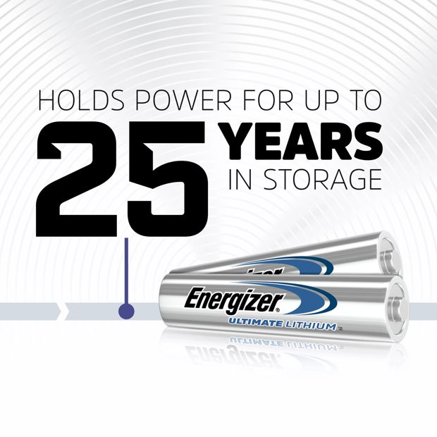 4 Pack Energizer Ultimate AAA Lithium Batteries