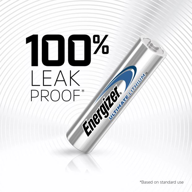 4 Pack Energizer Ultimate AAA Lithium Batteries