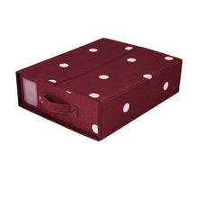 Anko Linen Look Bed Box - Polka Dot
