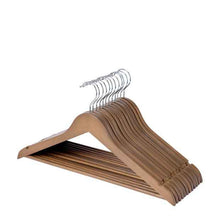 Anko 12 Pack Wooden Hangers - Walnut