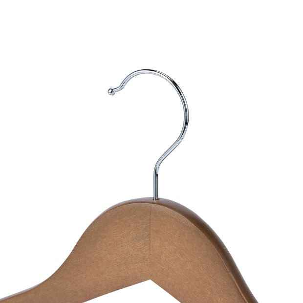 Anko 12 Pack Wooden Hangers - Walnut
