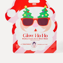 OXX Beauty Glow Ho Ho Biodegradable Santa Sheet Mask