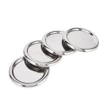 Anko 4 Silver Look Bubble Coasters