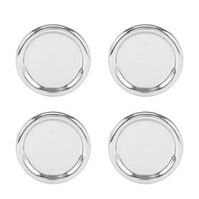 Anko 4 Silver Look Bubble Coasters