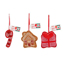 Anko Beaded Christmas Icon Decoration - Assorted