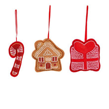 Anko Beaded Christmas Icon Decoration - Assorted