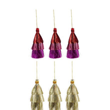 Anko 3 Pack Tinsel Decorations - Assorted