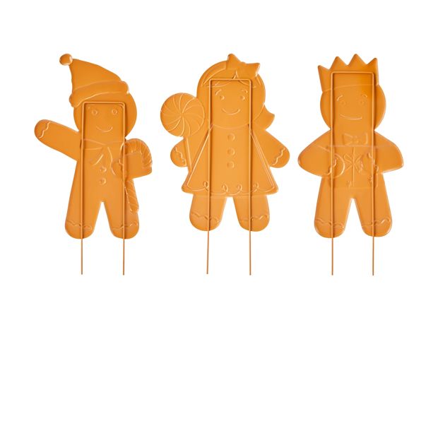 Anko Small Christmas Gingerbread Stake - Assorted