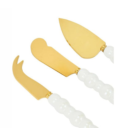 Anko 3 Pack Pearl Cheese Knives