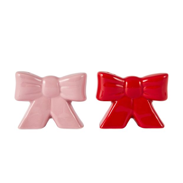 Anko 2 Pack Bow Salt and Pepper Shakers