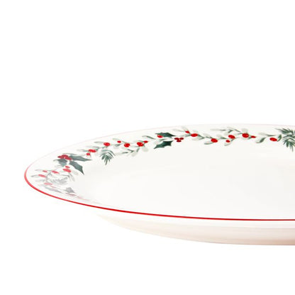 Anko Traditional Holly Platter