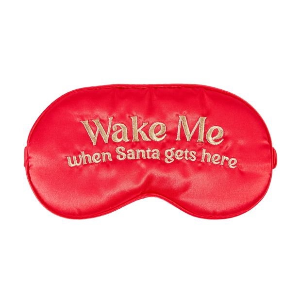 OXX Beauty Eye Mask - Wake Me When Santa Gets Here