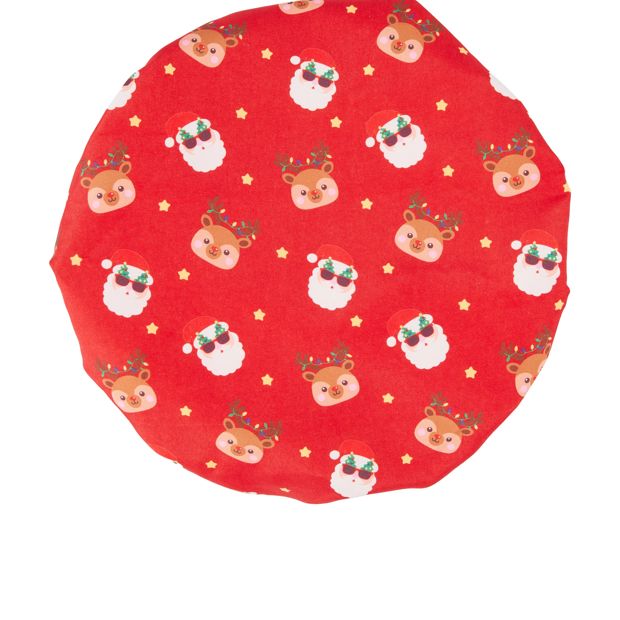 OXX Beauty Shower Cap, Santa and Reindeer