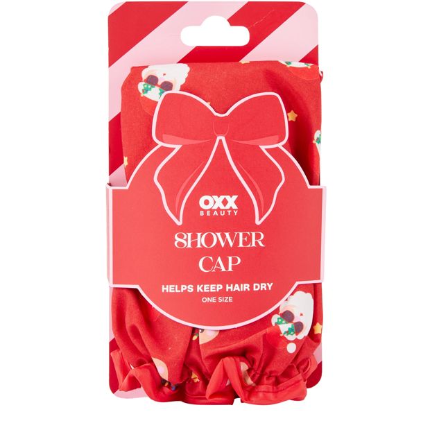 OXX Beauty Shower Cap, Santa and Reindeer