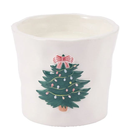 Anko Christmas Tree Icon Ceramic Candle
