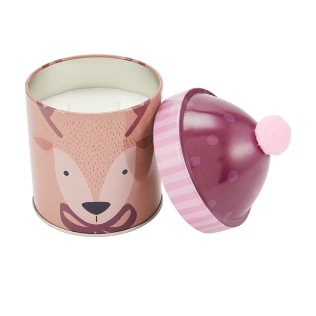 Anko Christmas Reindeer Tin Candle
