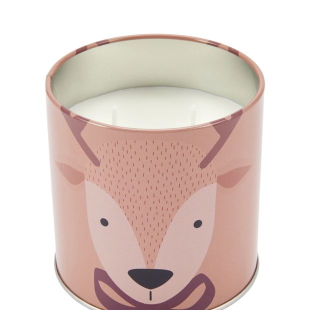 Anko Christmas Reindeer Tin Candle