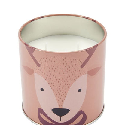 Anko Christmas Reindeer Tin Candle