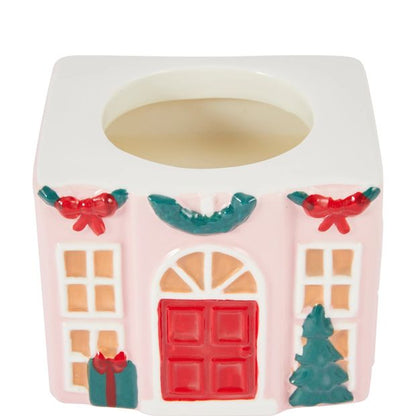 Anko Christmas Gingerbread House Ceramic Candle