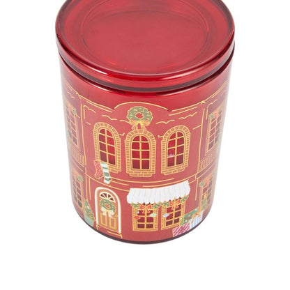 Anko Christmas Jolly Jingle Town Glowing Scene Candle