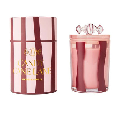 Anko Christmas Fig Candy Cane Lane Candle