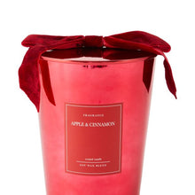 Anko Christmas XL Red Metallic Glass Candle