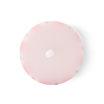 Anko Pink and Fig Stripe LED Candle Set