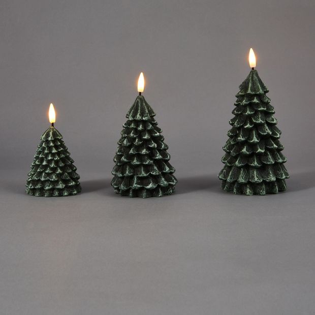 Anko Christmas Tree LED Candle Set
