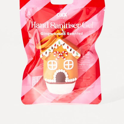 OXX Beauty Hand Sanitiser Gel 30ml - Gingerbread Scented