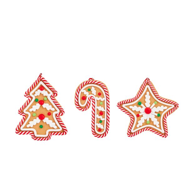 Anko Gingerbread Cookie Decoration - Assorted