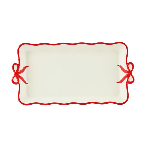 Anko Christmas Bow Tray