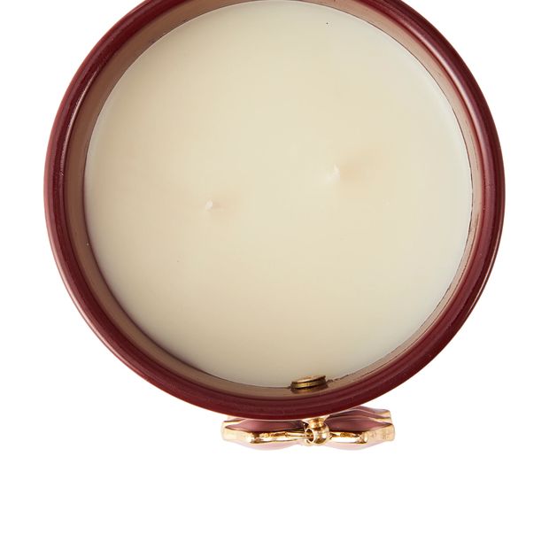 Anko Christmas Bow Charm Candle
